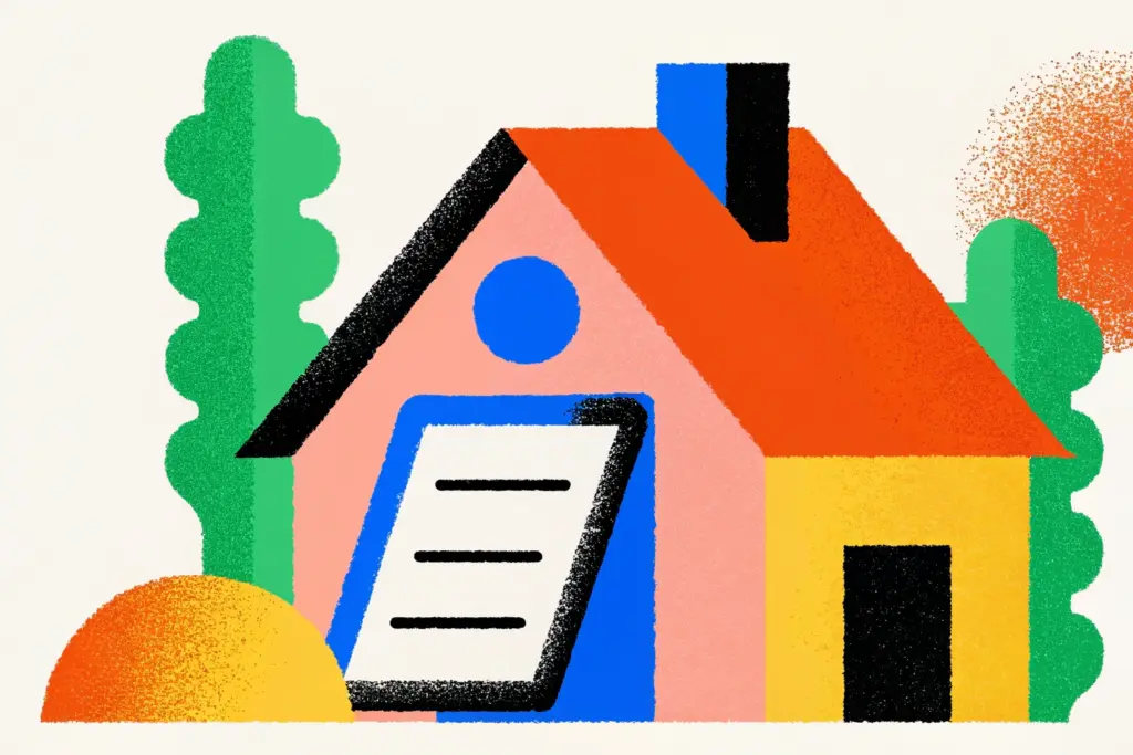 emprise irreguliere sur une propriete privee