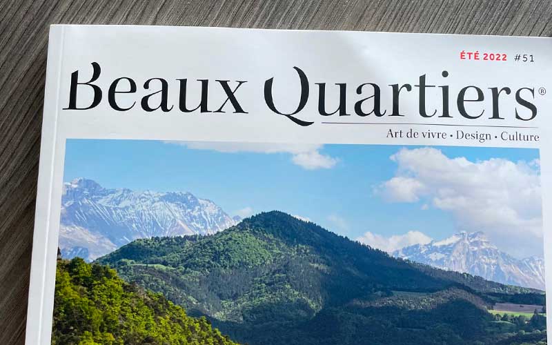 py dans le magazine Beaux Quartiers