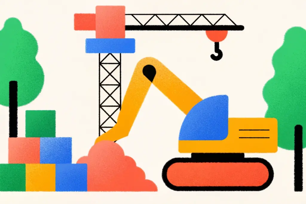 Illustration représentant la responsabilité administrative à l’égard des tiers victimes de dommages causés par un ouvrage public, avec des éléments symbolisant l’ouvrage, le dommage et l’action de l’administration