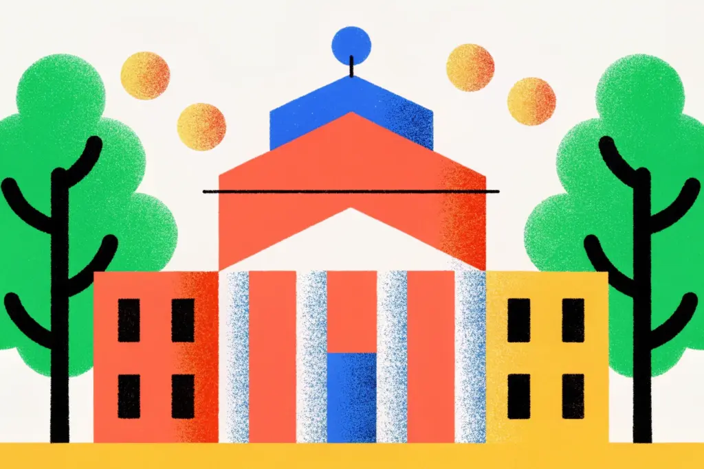 Illustration représentant la défense des droits devant le tribunal administratif, avec des éléments symbolisant la justice administrative, la procédure contentieuse et l’accompagnement juridique