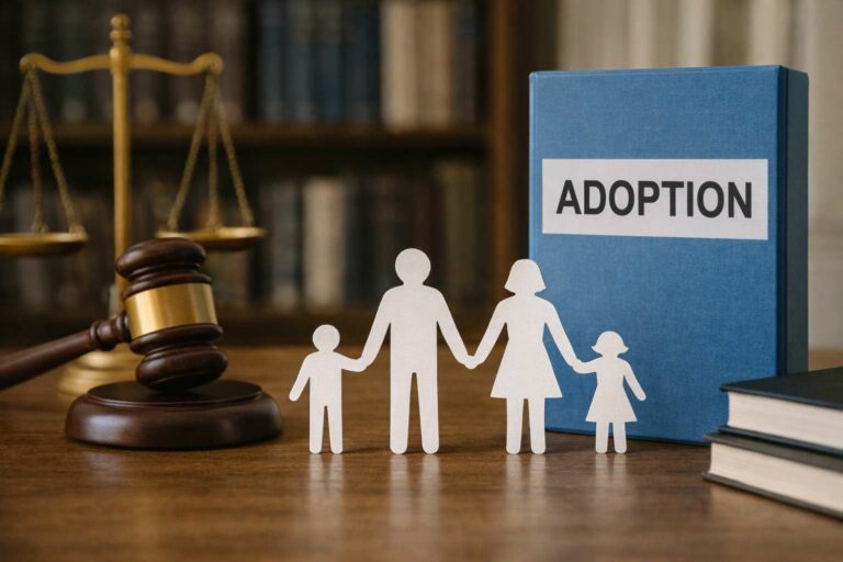 Dossier d'adoption et famille en justice