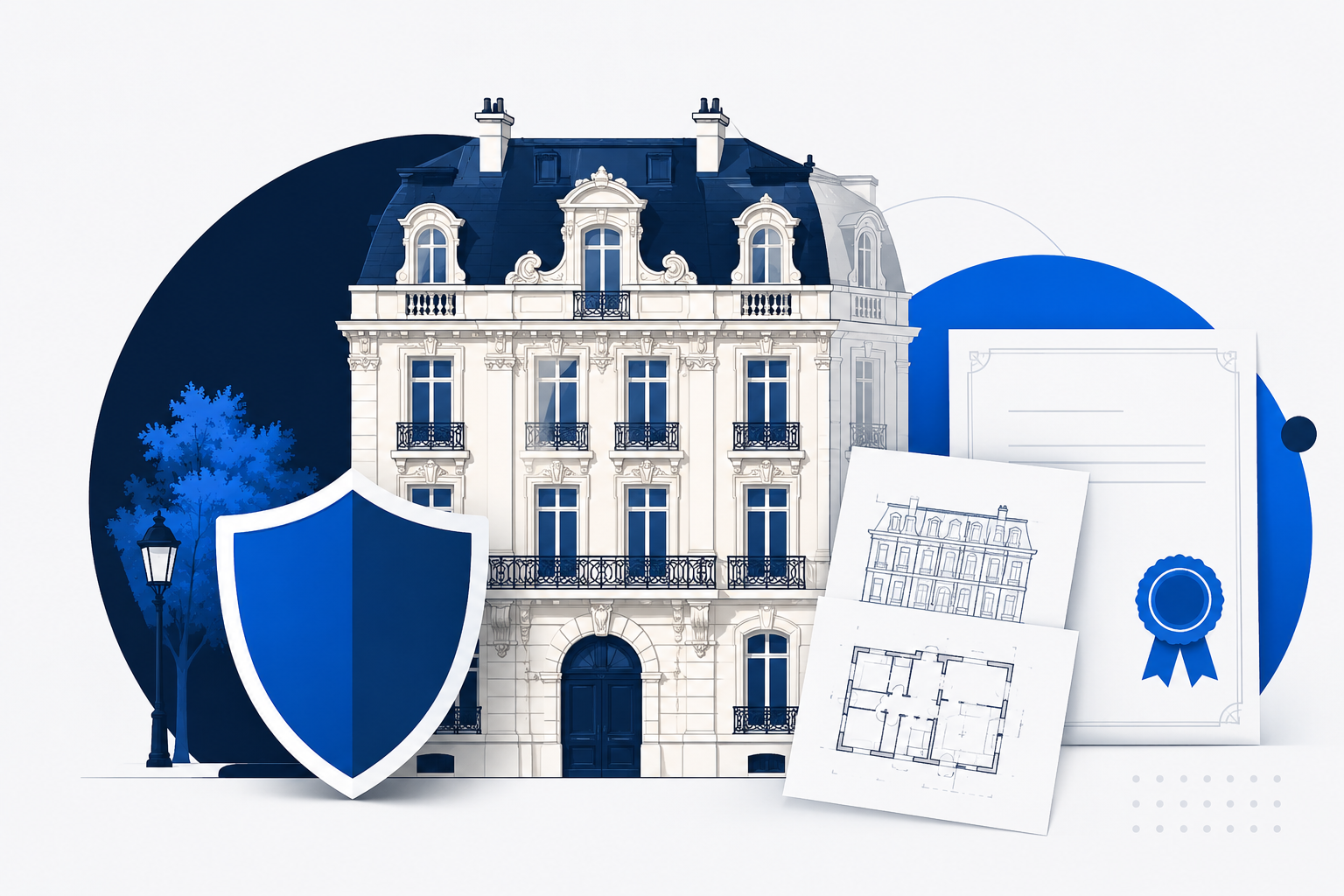 Avocat en droit de l'urbanisme analysant un dossier de travaux en secteur protégé